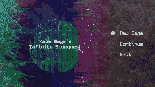 prototype title screen
