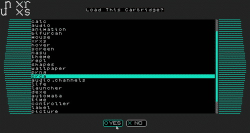 client cartridge confirmation UI