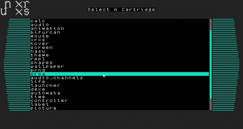client cartridge listing UI